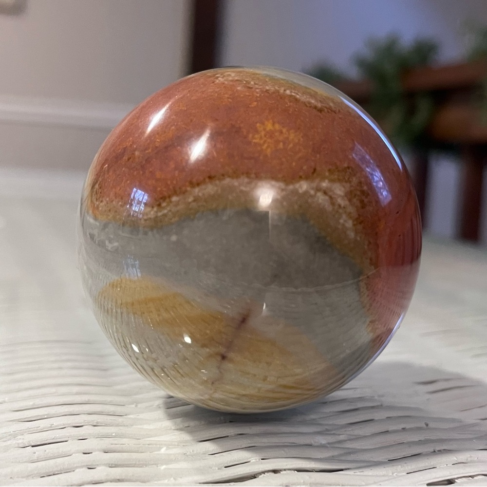 Polychrome Jasper Sphere - Picture 12 of 15